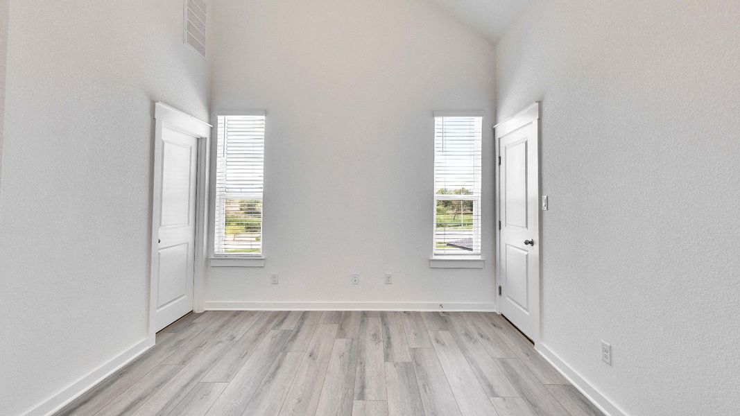 Representative furnished interior of a home built from the Joyce III by DRB Homes in Creeks Crossing, Elgin (Image 16). Representative furnished interior of a home built from the Joyce III by DRB Homes in Creeks Crossing, Elgin (Image 16).