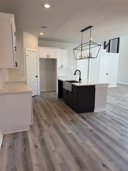 Furnished interior view inside a new home in , Iowa Colony (Image 4). Furnished interior view inside a new home in , Iowa Colony (Image 4).