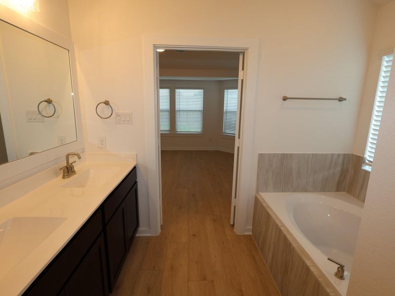 Furnished interior view inside a new home in Summerview, Fulshear (Image 6).