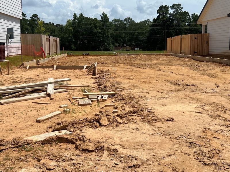 Site preparation for new homesites in Mackenzie Creek, Conroe (Image 26).