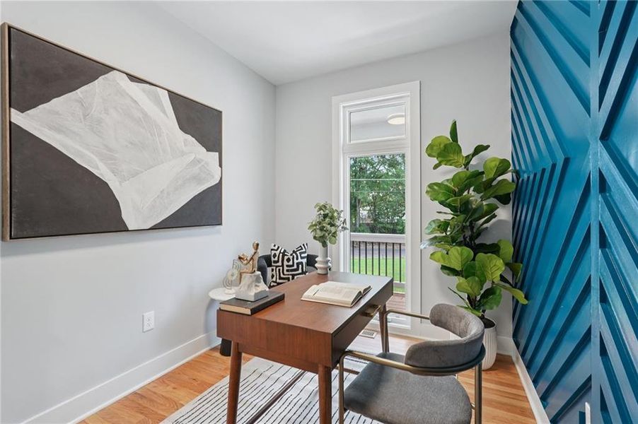 Furnished interior view inside a new home in , Decatur (Image 34). Furnished interior view inside a new home in , Decatur (Image 34).