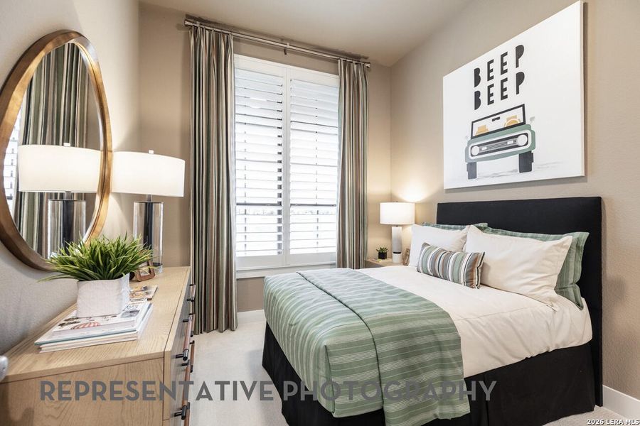 Furnished interior view inside a new home in Mayfair, New Braunfels (Image 15). Furnished interior view inside a new home in Mayfair, New Braunfels (Image 15).