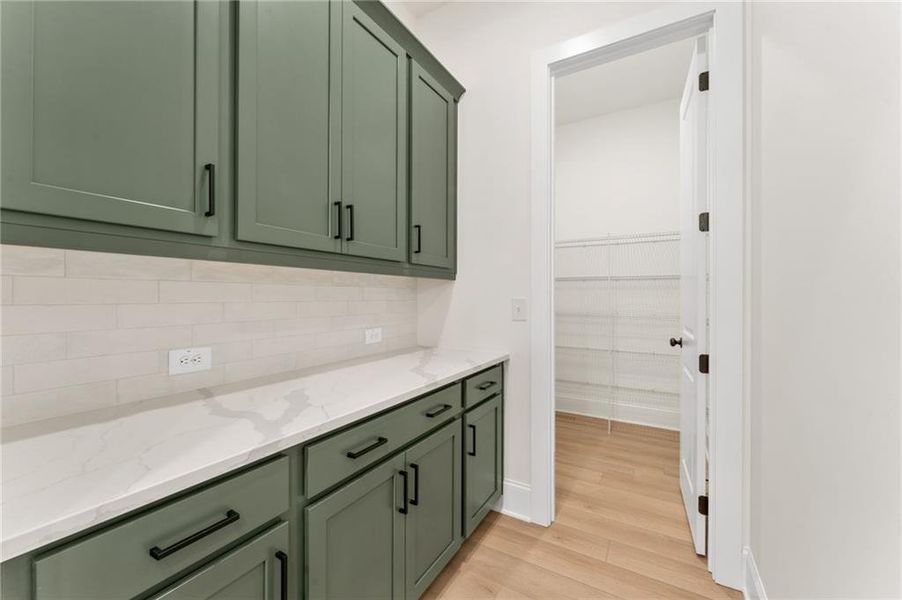 Furnished interior view inside a new home in The Reserve at Knollwood, Canton (Image 35).