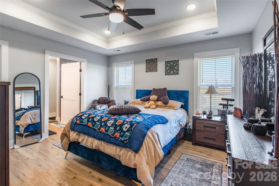 Furnished interior view inside a new home in , Albemarle (Image 7).