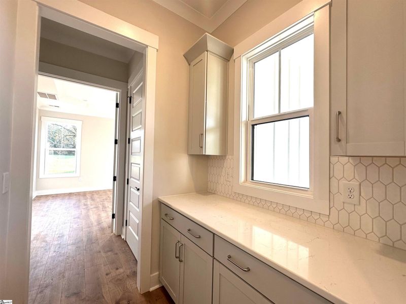 Furnished interior view inside a new home in Greenville County Homes, Simpsonville (Image 7).