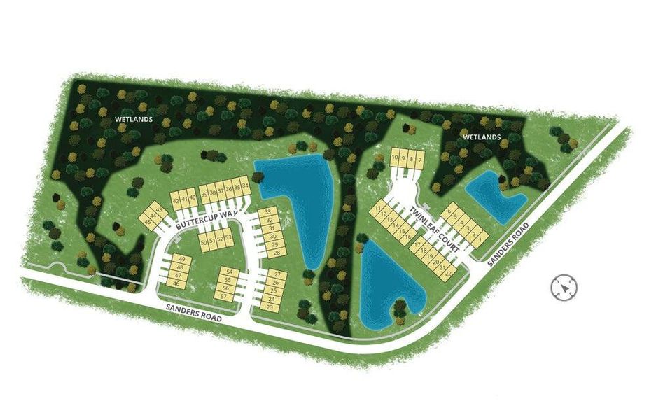 2D floor plan layout of this home in Ashley Walk Townes, Charleston, SC (Image 3). 2D floor plan layout of this home in Ashley Walk Townes, Charleston, SC (Image 3).