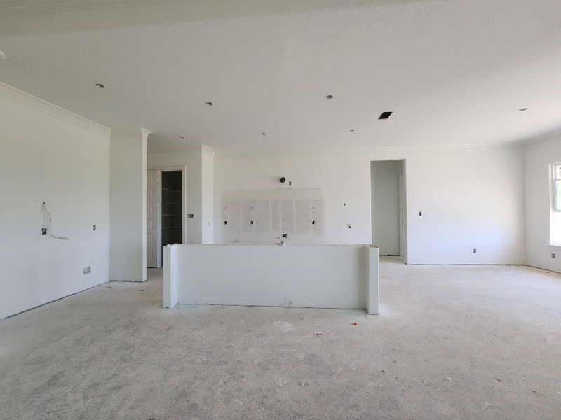 In-progress construction of a new home in Rocky Top, Krum, TX (Image 6).