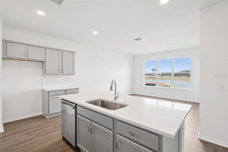 Furnished interior view inside a new home in , San Antonio (Image 9).