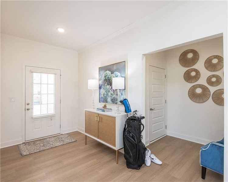 Furnished interior view inside a new home in Cooper's Walk, Loganville (Image 9).