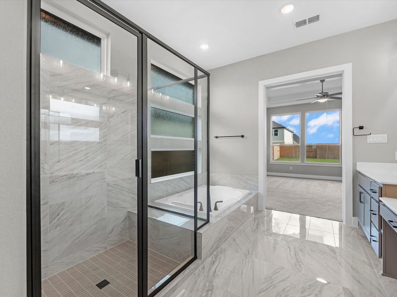 Furnished interior view inside a new home in Trillium, Richmond (Image 9).