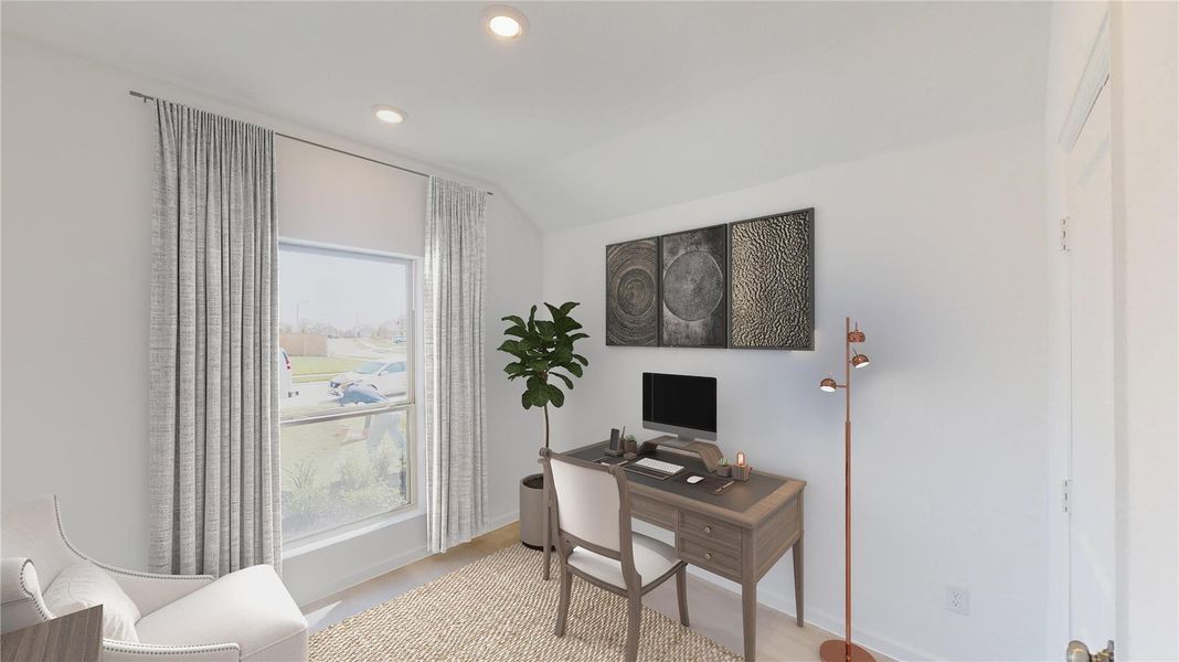 Furnished interior view inside a new home in Monarch Landing, Needville (Image 6).