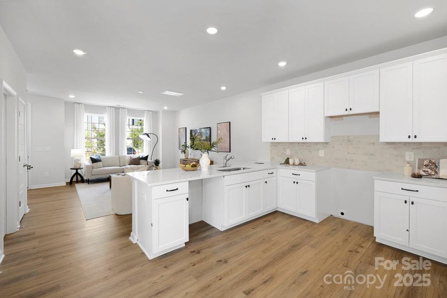 Furnished interior view inside a new home in Edgewood Preserve, Huntersville (Image 11). Furnished interior view inside a new home in Edgewood Preserve, Huntersville (Image 11).