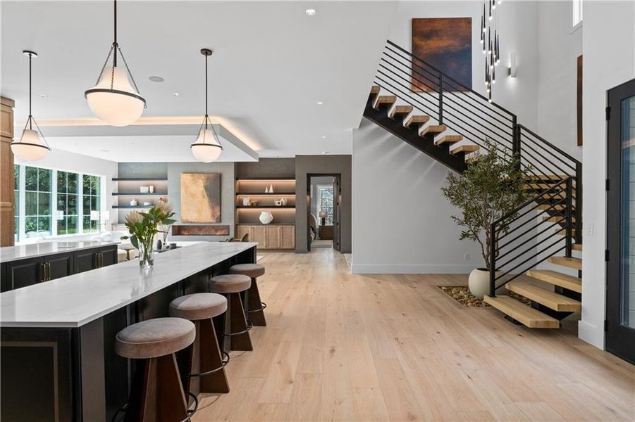 Furnished interior view inside a new home in , Marietta (Image 11).
