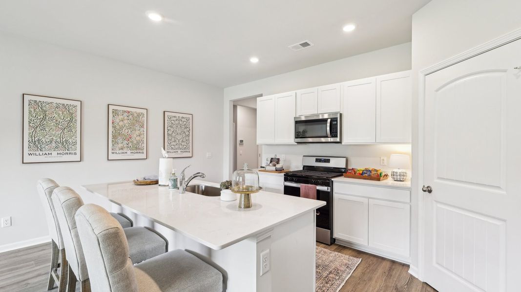 Furnished interior view inside a new home in Woodbridge Glen Single Family, Lebanon (Image 18).