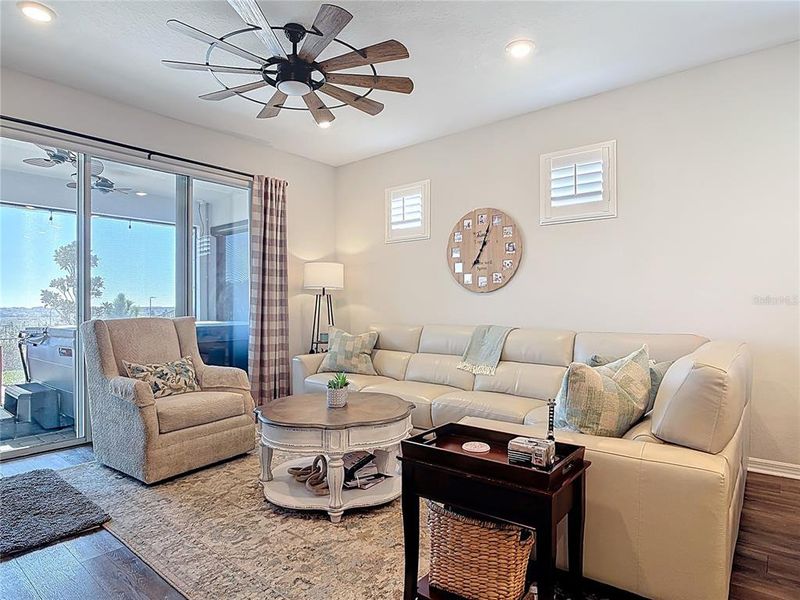 Furnished interior view inside a new home in , Minneola (Image 35).