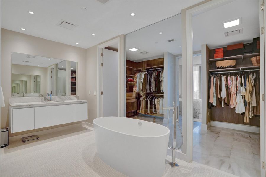 Furnished interior view inside a new home in Missoni Baia, Miami (Image 5). Furnished interior view inside a new home in Missoni Baia, Miami (Image 5).