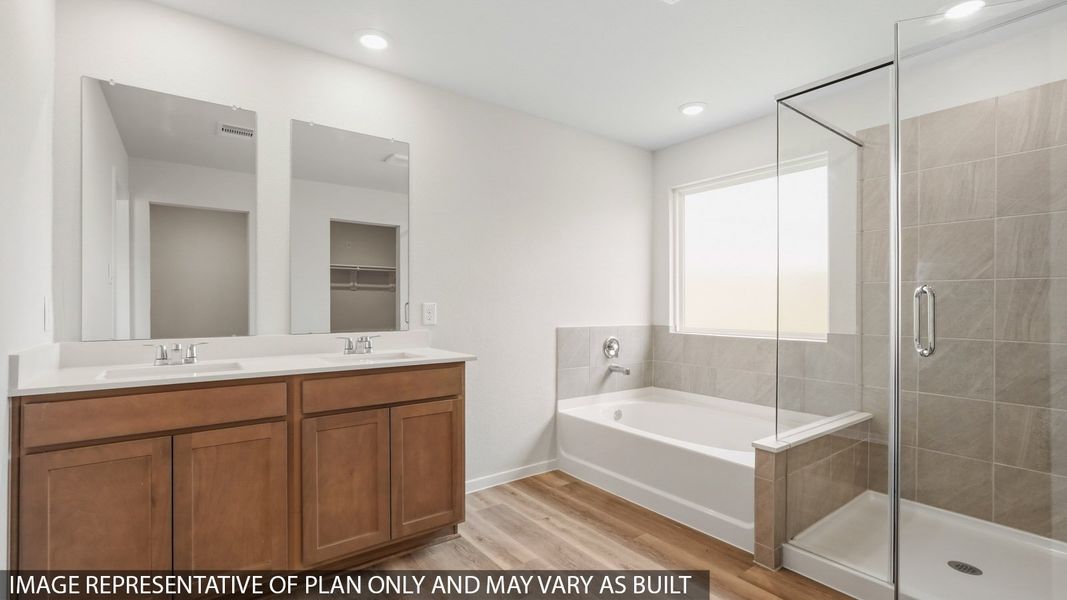 Furnished interior view inside a new home in Grand Pines, Magnolia (Image 10).
