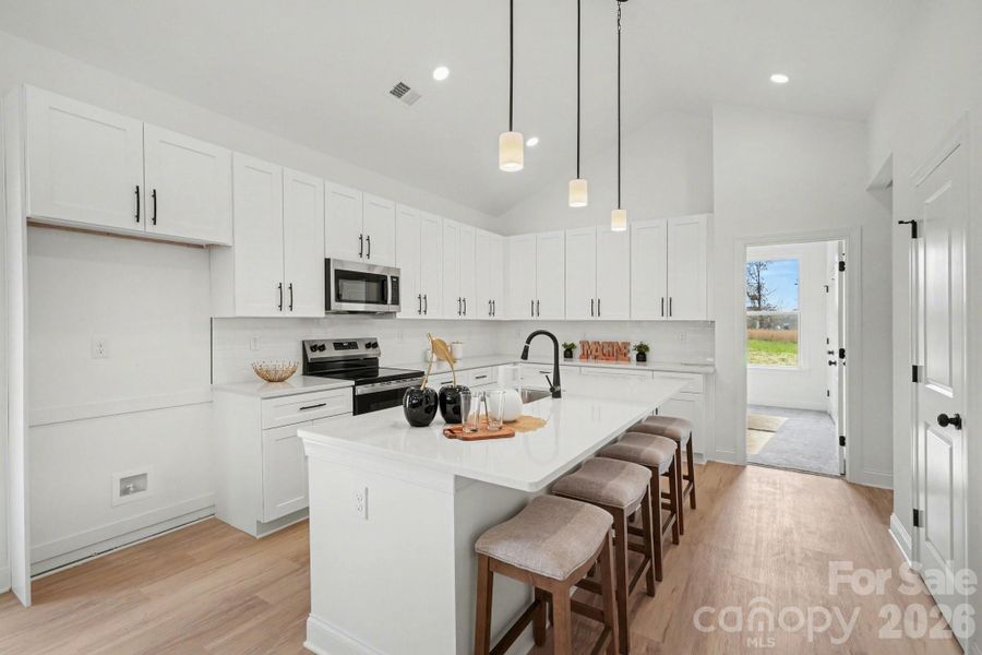 Furnished interior view inside a new home in , Kannapolis (Image 11). Furnished interior view inside a new home in , Kannapolis (Image 11).