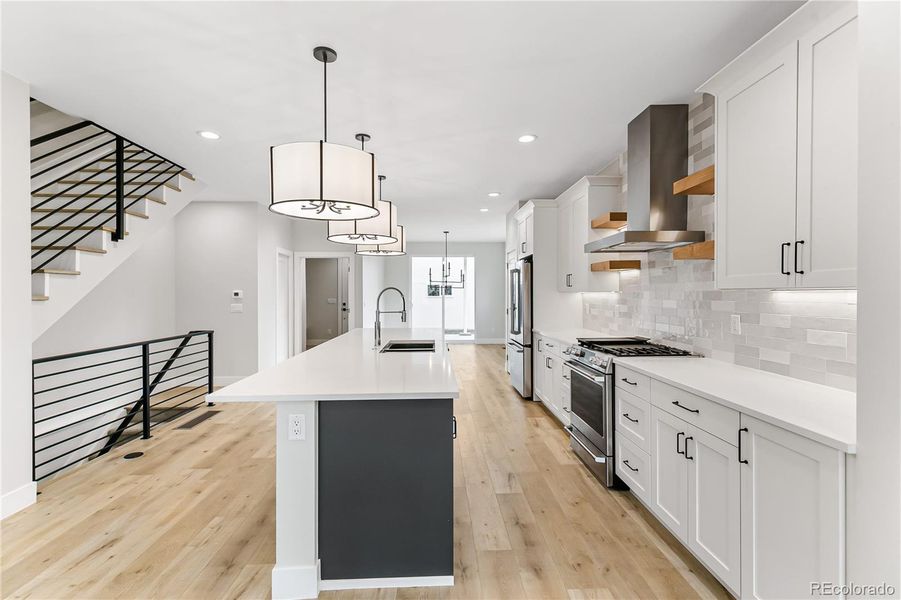 Furnished interior view inside a new home in , Englewood (Image 16).