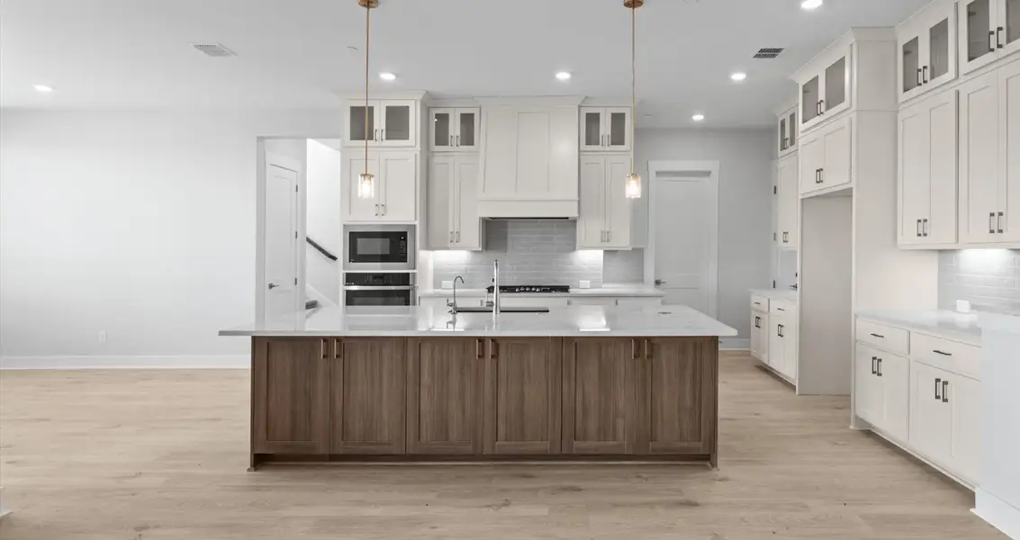 Furnished interior view inside a new home in Sweetwater, Austin (Image 5).