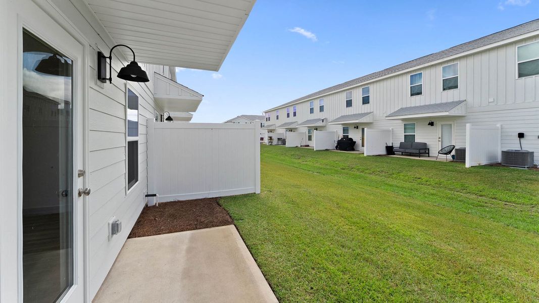 Representative exterior details of a home built from the Sabal Exterior Unit by D.R. Horton in Chateau Nemours, Port Saint Joe (Image 15). Representative exterior details of a home built from the Sabal Exterior Unit by D.R. Horton in Chateau Nemours, Port Saint Joe (Image 15).