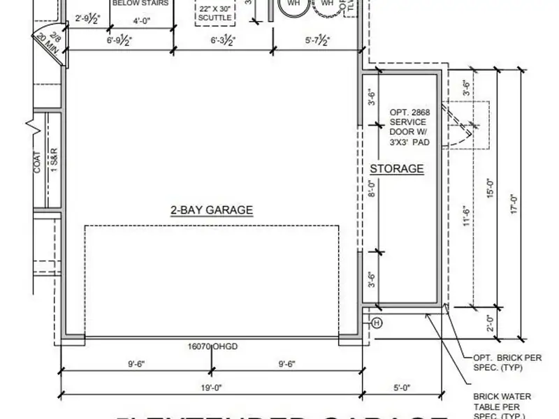 2D floor plan layout of this home in Sunterra, Katy, TX (Image 7).