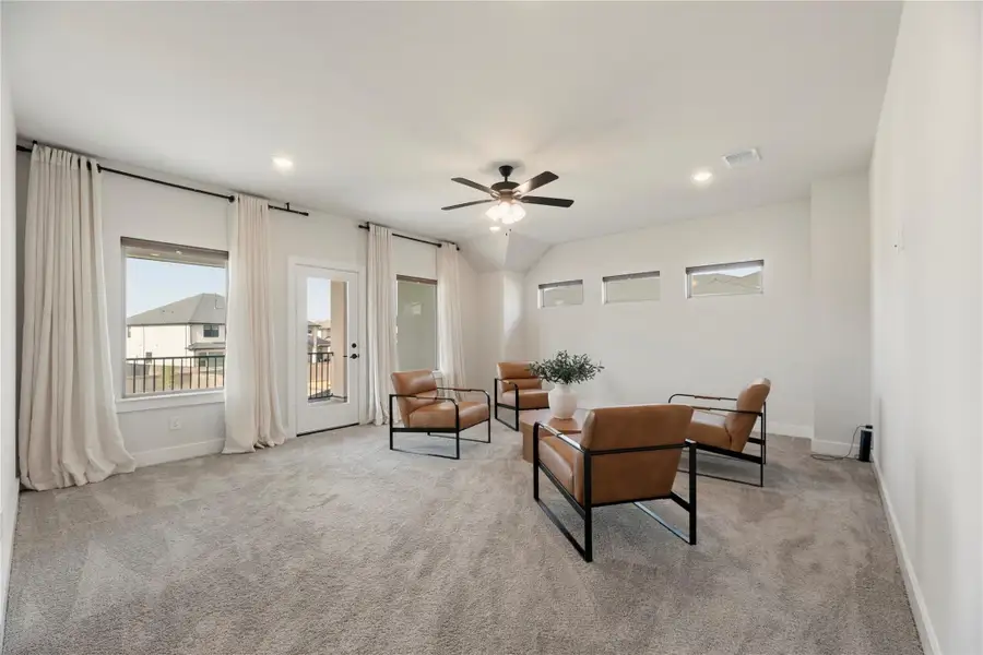 Furnished interior view inside a new home in , Cypress (Image 40).
