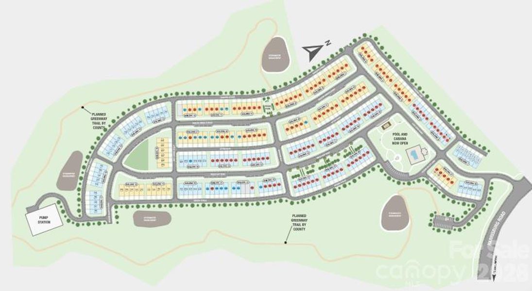 Ridge at Sugar Creek Community Sitemap