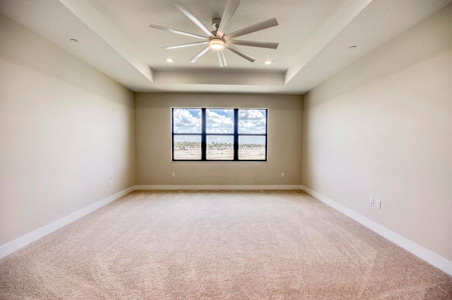 Furnished interior view inside a new home in Apex at Avenir, Palm Beach Gardens (Image 24).