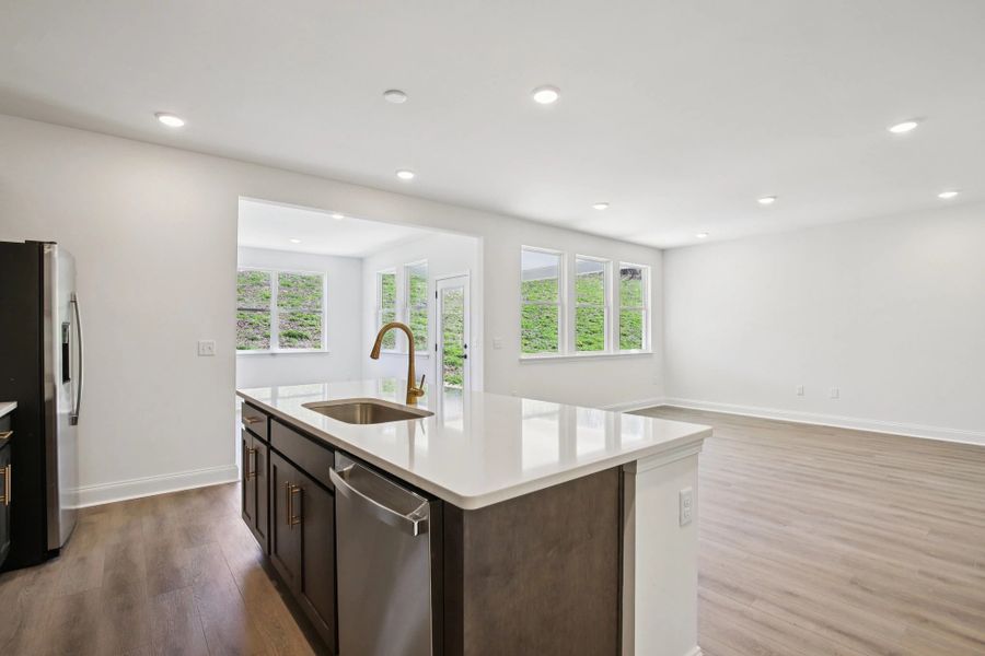 Furnished interior view inside a new home in Cedars of Cane Ridge | 55+ Community, Antioch (Image 5). Furnished interior view inside a new home in Cedars of Cane Ridge | 55+ Community, Antioch (Image 5).