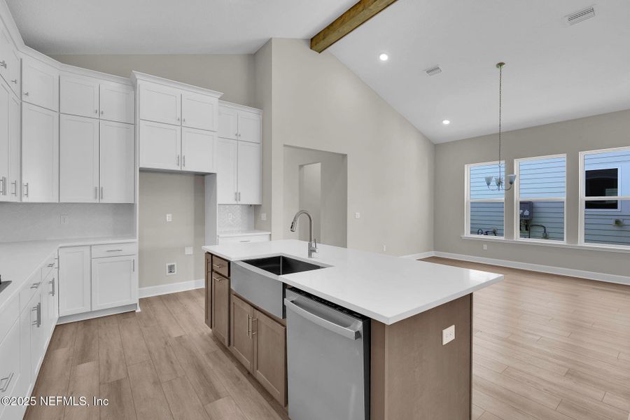 Furnished interior view inside a new home in Seabrook Village at Seabrook, Ponte Vedra (Image 12).