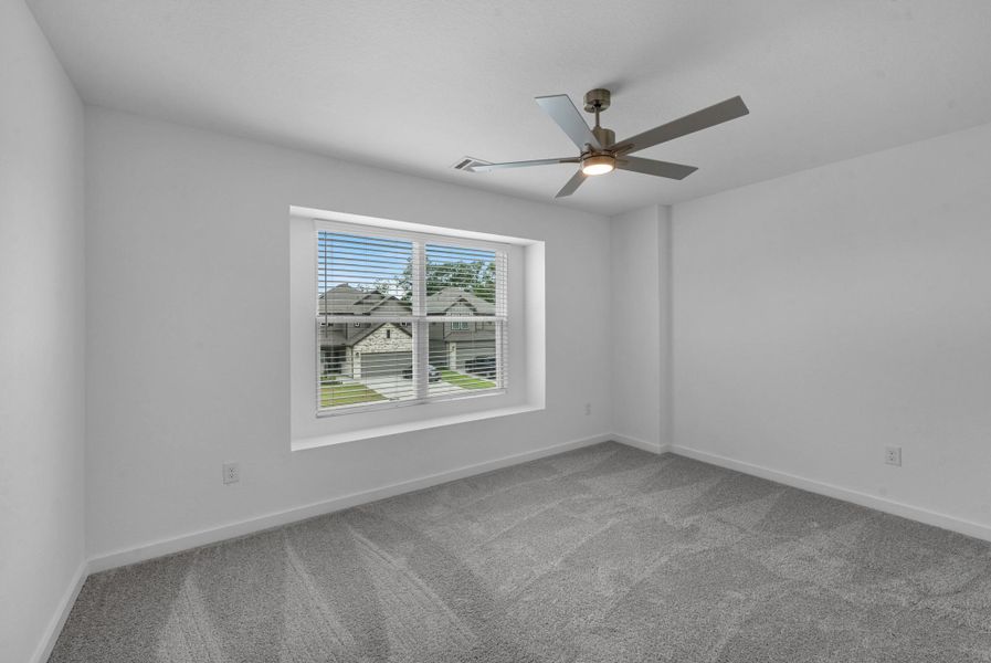 Spacious, unfurnished interior of a new home in Cypresswood Landing, Humble (Image 20).