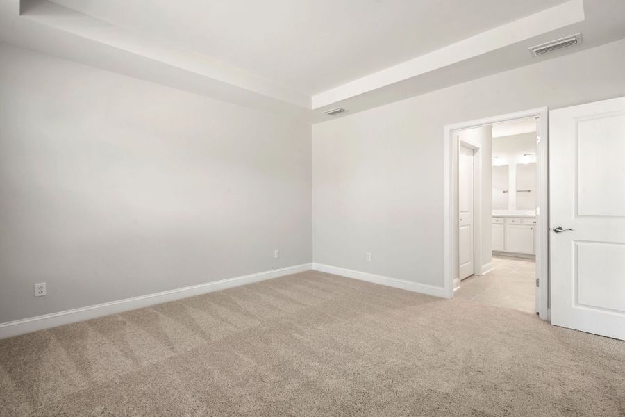 Spacious, unfurnished interior of a new home in Del Webb Savannah at Heartwood, Richmond Hill (Image 18). Spacious, unfurnished interior of a new home in Del Webb Savannah at Heartwood, Richmond Hill (Image 18).