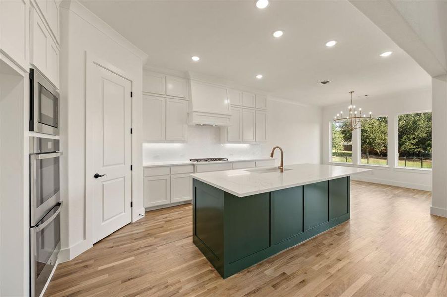 Furnished interior view inside a new home in Highland Oaks, Boyd (Image 6). Furnished interior view inside a new home in Highland Oaks, Boyd (Image 6).