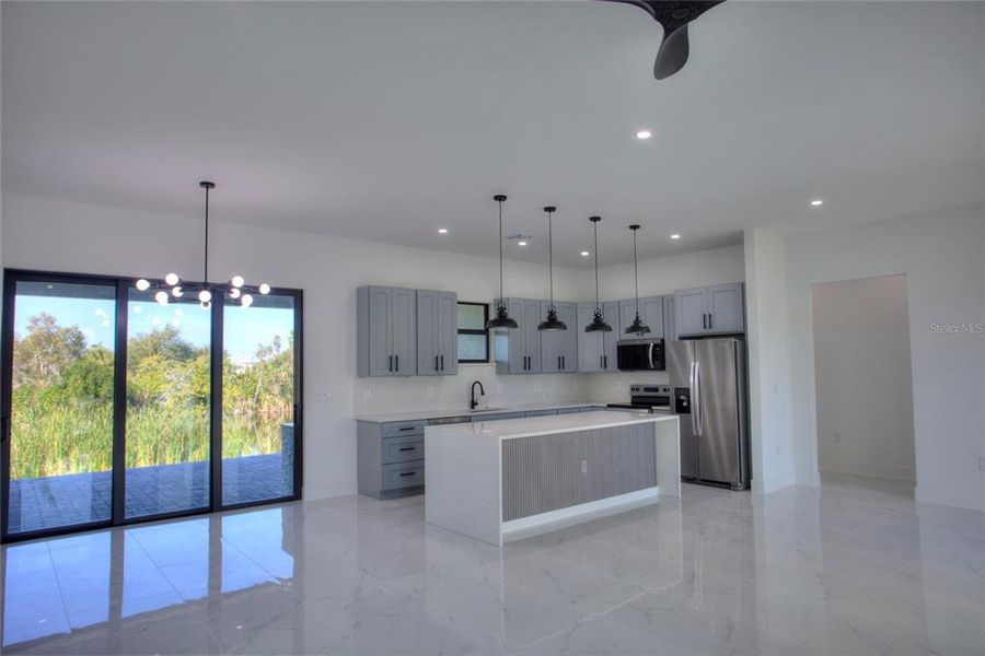 Furnished interior view inside a new home in , Port Charlotte (Image 9). Furnished interior view inside a new home in , Port Charlotte (Image 9).