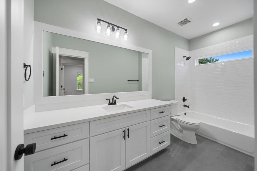 Furnished interior view inside a new home in , Houston (Image 6).