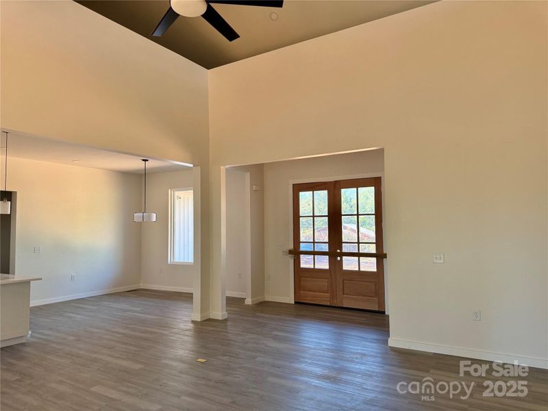 View of Dining/Living Room