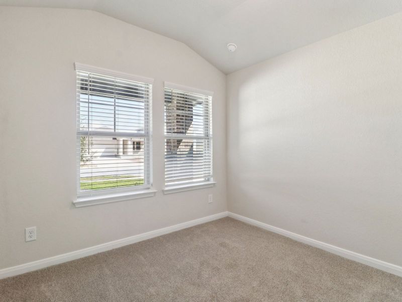 Spacious, unfurnished interior of a new home in Remington Ranch, San Antonio (Image 23). Spacious, unfurnished interior of a new home in Remington Ranch, San Antonio (Image 23).