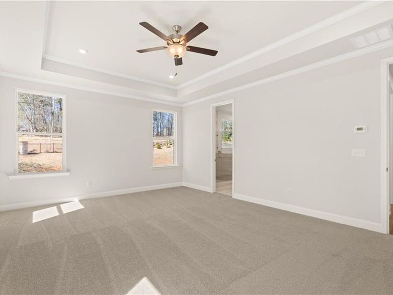 Spacious, unfurnished interior of a new home in Melody Lakeside Estates, Buford (Image 25).