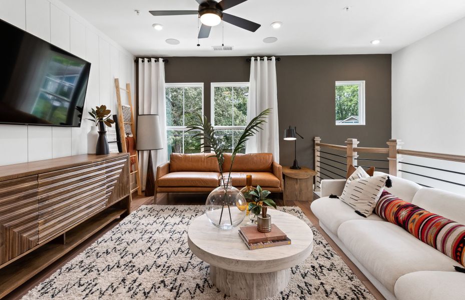 Furnished interior view inside a new home in Skyline, Nashville (Image 31).