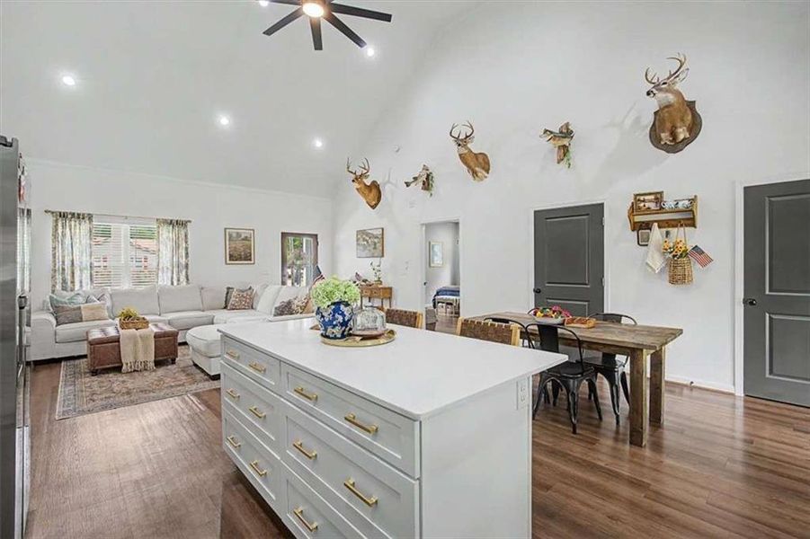 Furnished interior view inside a new home in , Bowdon (Image 7).