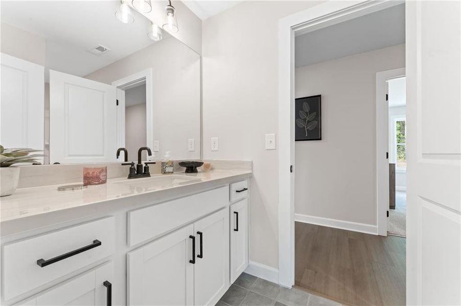Furnished interior view inside a new home in Oak Valley Estates, Marietta (Image 5).