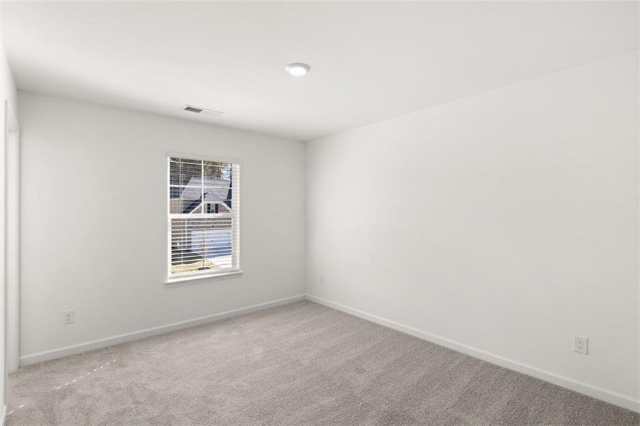 Spacious, unfurnished interior of a new home in The Gates at Pates Creek, Hampton (Image 34).