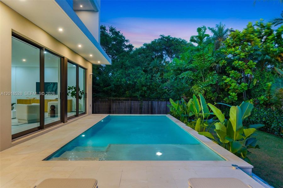 Exterior details and patio area of a home in , North Miami (Image 36).