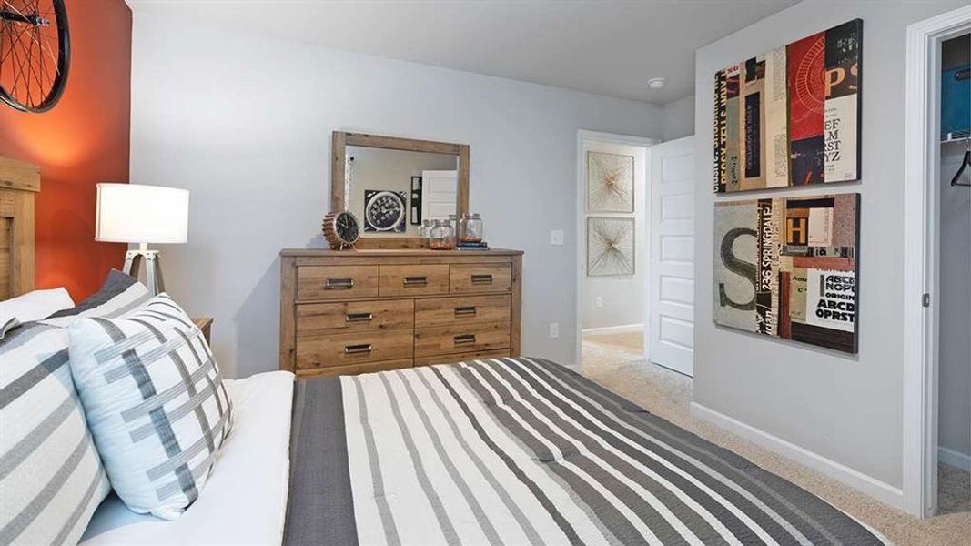 Furnished interior view inside a new home in The Reserve at Calcutta, Stockbridge (Image 14).