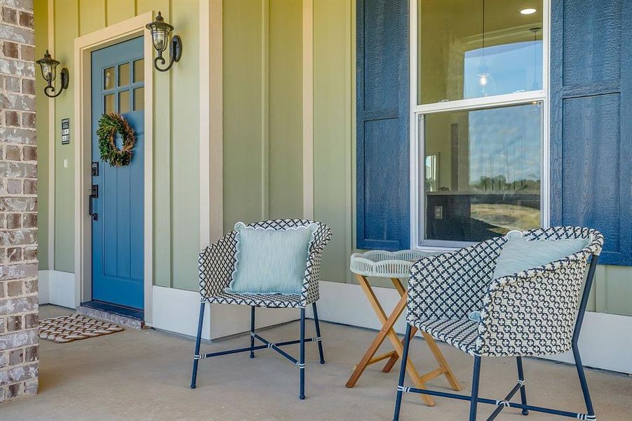 Exterior details and patio area of a home in , Granbury (Image 28). Exterior details and patio area of a home in , Granbury (Image 28).
