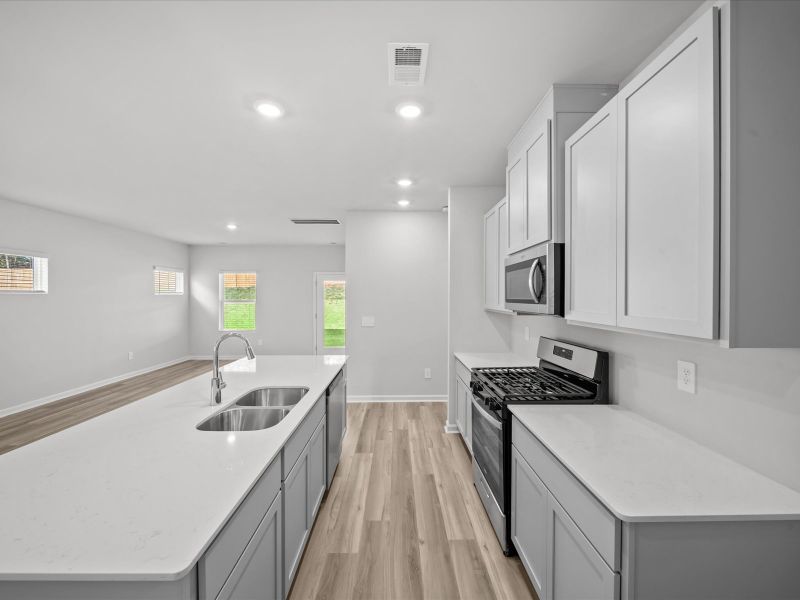 Furnished interior view inside a new home in Pleasant Brook, Greenville (Image 6).