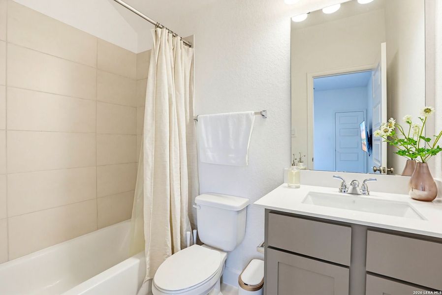 Furnished interior view inside a new home in Kallison Ranch, San Antonio (Image 16).