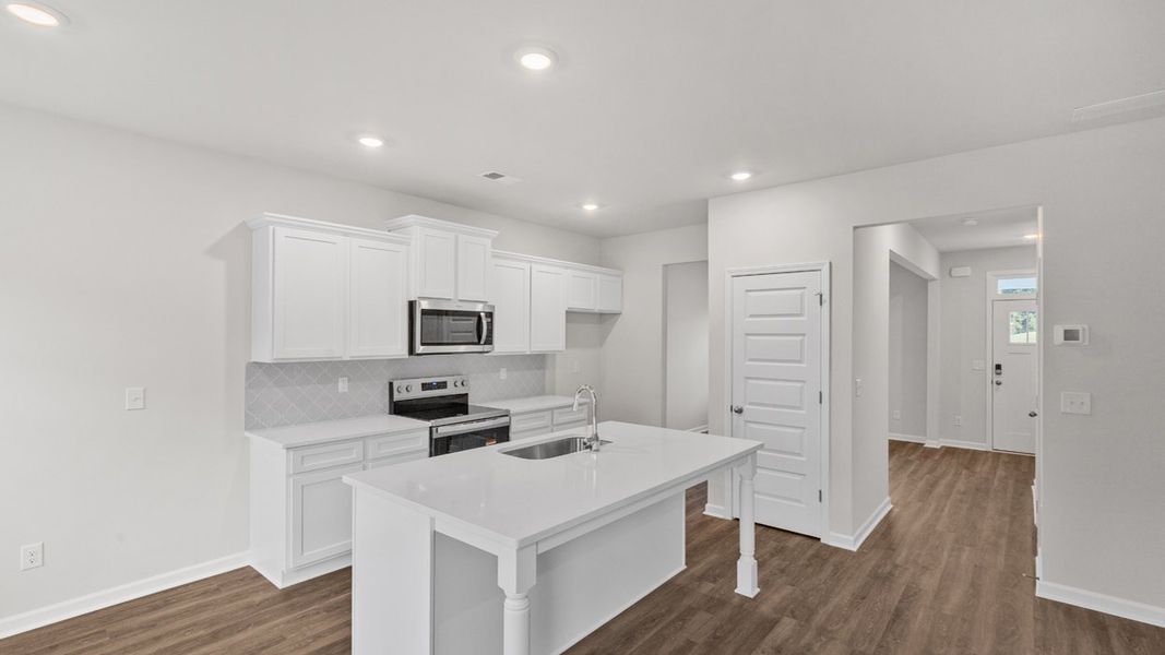 Furnished interior view inside a new home in Willowbrook, Winder (Image 7).