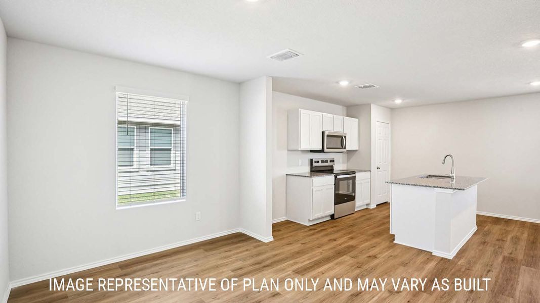 Furnished interior view inside a new home in Pecan Creek, Temple (Image 7). Furnished interior view inside a new home in Pecan Creek, Temple (Image 7).